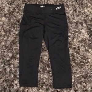 FILA Running Cropped Leggings